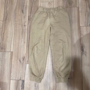 Tan gap sweatpants